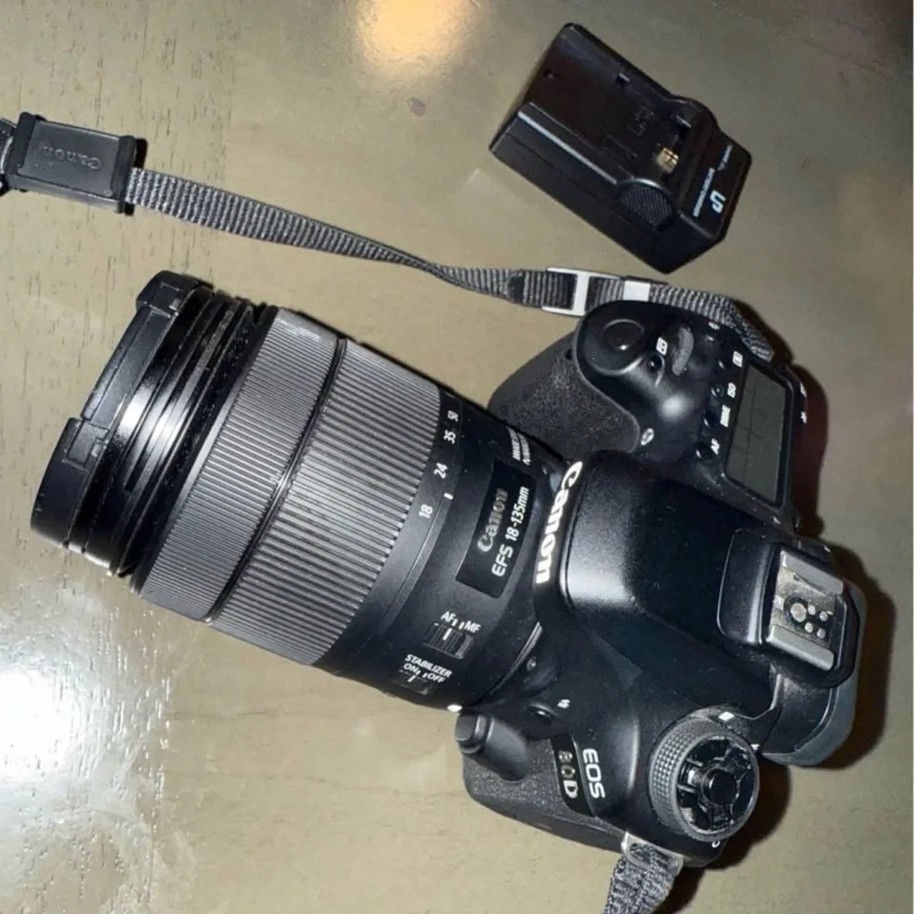 Canon EOS 80D DSLR Camera with 18-135mm Lens